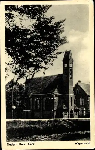 Ak Wapenveld Gelderland, Nederl. Herv. Kerk