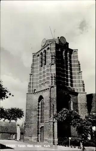 Ak Beesd Geldermalsen Gelderland Niederlande, Toren Ned. Herv. Kerk