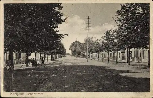 Ak Kortgene Noord Beveland Zeeland Niederlande, Voorstraat