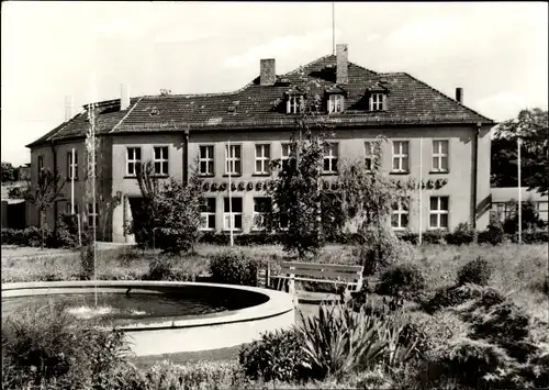 Ak Ronneburg Thüringen, Bergarbeiterclubhaus Karl Marx