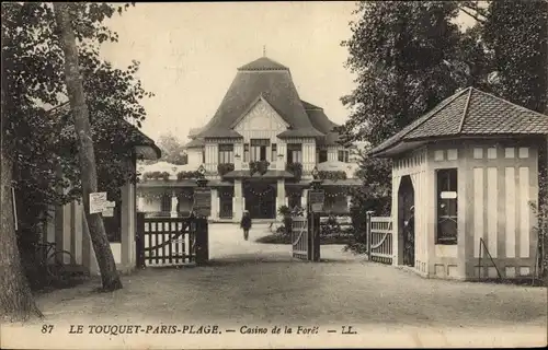 Ak Le Touquet Paris Plage Pas de Calais, Casino de la Foret