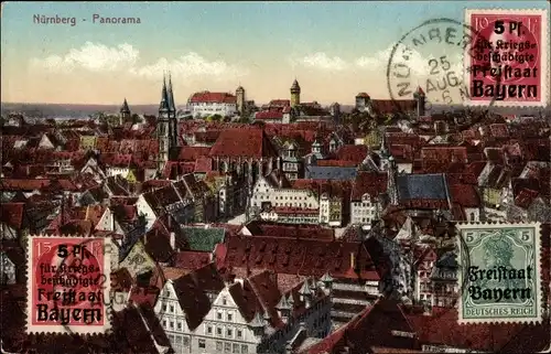 Ak Nürnberg in Mittelfranken, Panorama