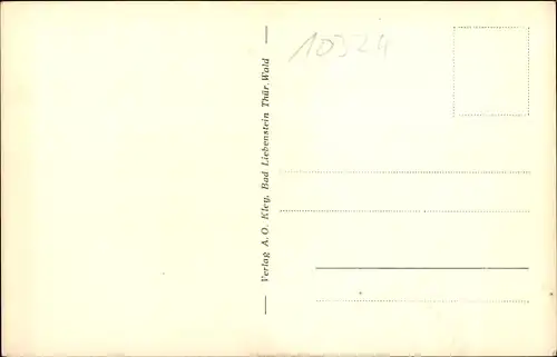 Ak Bad Liebenstein im Thüringer Wald, Haus Thüringen