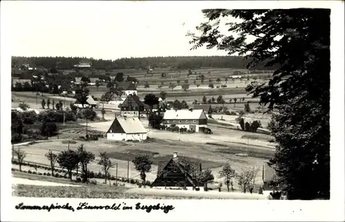 Foto Ak Zinnwald Georgenfeld Altenberg im Erzgebirge, Ortsansicht