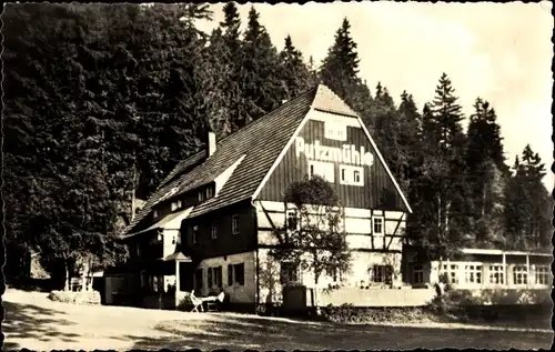 Ak Oberpöbel Dippoldiswalde Sachsen, Gaststätte Fremdenhof Putzmühle