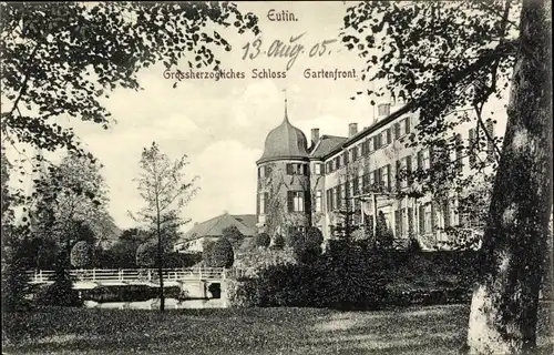 Ak Eutin in Ostholstein, Großherzoglisches Schloss, Gartenfront