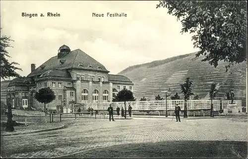 Ak Bingen am Rhein, Neue Festhalle
