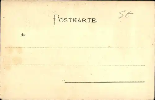 Künstler Litho Berlin Tiergarten, Reichstagsgebäude, Siegessäule
