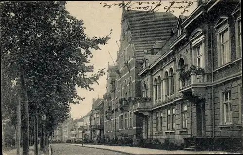 Ak Mühlhausen in Thüringen, Lindenbühl mit Kreisständehaus