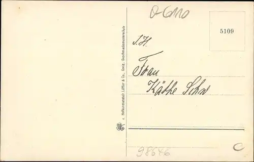 Ak Hildburghausen in Thüringen, Bismarckstraße