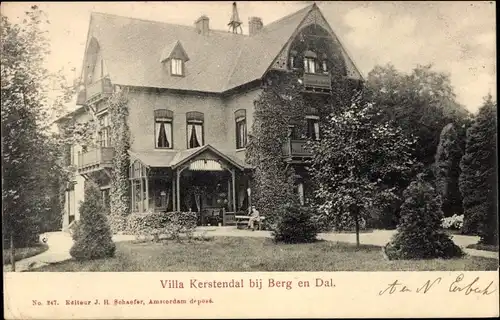 Ak Berg en Dal Gelderland Niederlande, Villa Kerstendal