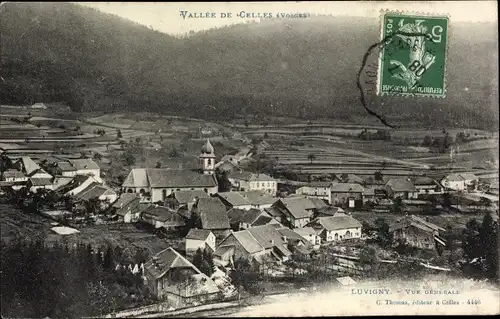 Ak Luvigny Vosges, Vue generale