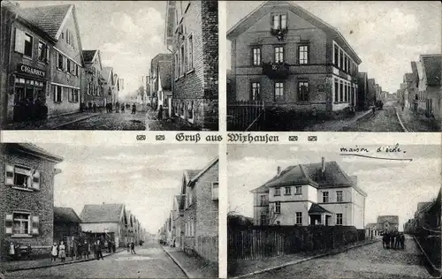 Ak Wixhausen Darmstadt in Hessen, Straßenpartien, Zigarrengeschäft