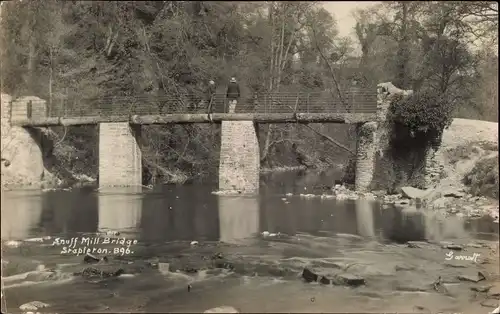 Foto Ak Stapleton Bristol England, Snuff Mill Bridge