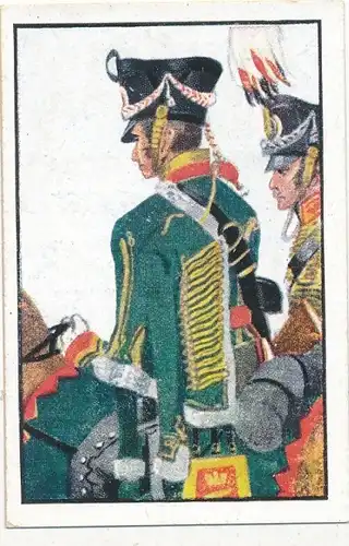 Sammelbild Deutsche Uniformen, Deutsche Freiheitskriege Nr. 237, 1. Hus.-Regt. russ.-deutsch. Legion