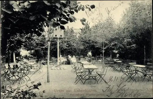 Ak Habenhausen Obervieland Hansestadt Bremen, Schierjoh's Sommergarten, Gasthaus