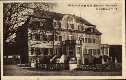 Ak Dresden Nordost Wachwitz, Heilerziehungsheim, Am Steinberg 14