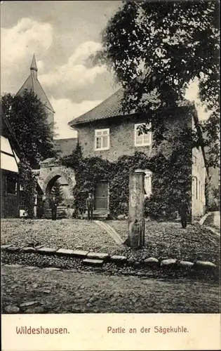 Ak Wildeshausen in Oldenburg, Partie an der Sägekuhle