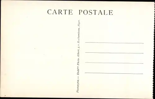 Ak Ruisseau des Singes Algerien, Zwei Affen