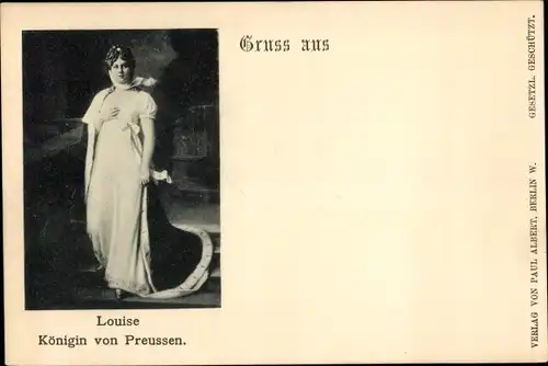 Ak Königin Luise von Mecklenburg Strelitz, Luise von Preußen