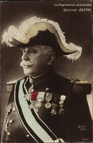 Ak General Joseph Joffre, Die Organisatoren des Sieges