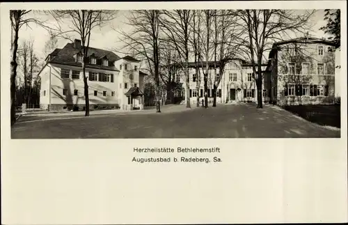 Ak Liegau Augustusbad Radeberg in Sachsen, Herzheilstätte Bethlehemstift