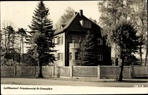 Ak Friedewald Moritzburg in Sachsen, Teilansicht, Gebäude