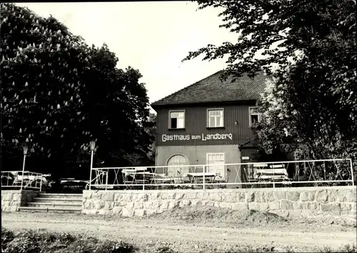 Ak Herzogswalde Wilsdruff in Sachsen, Blick auf Gasthaus zum Landberg