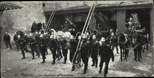 Ak Pompiers, Feuerwehrausrüstung