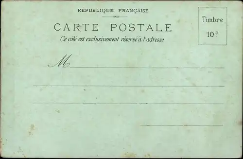 Ak 1. April, Mann im Frack trägt großen Fisch