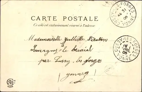 Ak 1. April, Frau im schulterfreien Kleid mit Fisch