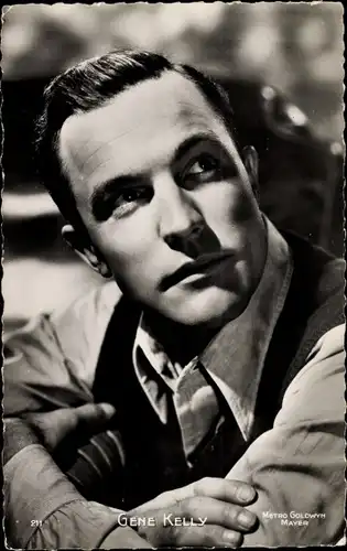 Ak Schauspieler Gene Kelly, Portrait