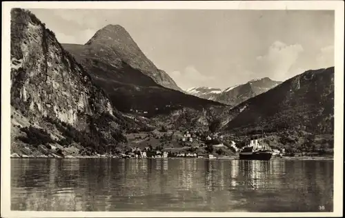 Ak Merok Geiranger Norwegen, Panorama