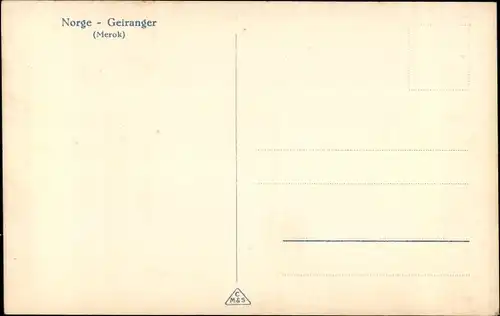 Ak Merok Geiranger Norwegen, Panorama