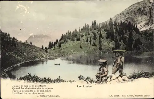Ak Kanton Waadt Schweiz, Lac Lioson