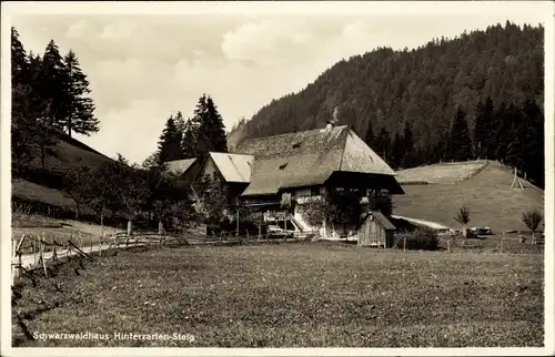 Ak Hinterzarten im Südschwarzwald, Schwarzwaldhaus Hinterzartensteig