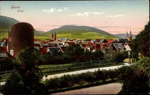 Ak Goslar am Harz, Totalansicht