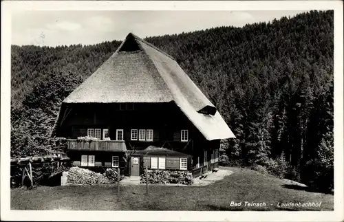 Ak Bad Teinach Zavelstein im Schwarzwald, Laudenbachhof