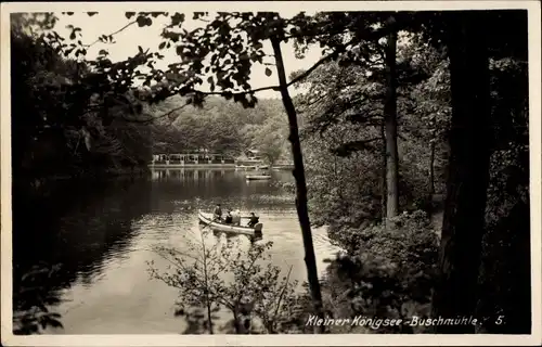 Ak Oberau Niederau in Sachsen, Kleiner Königsee, Buschmühle