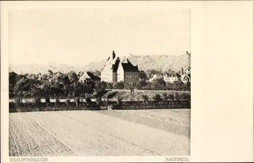 Ak Radebeul in Sachsen, Realgymnasium