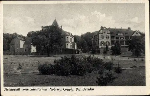 Ak Coswig in Sachsen, Heilanstalt, Sanatorium Nöbring