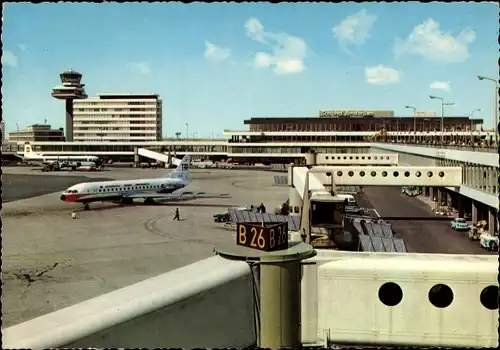 Ak Amsterdam Nordholland Niederlande, Airport Schiphol, airplanes