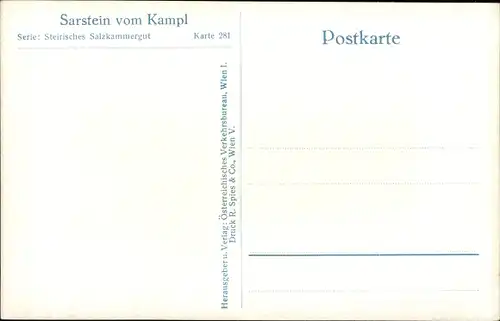 Ak Steiermark, Sarstein vom Kampl