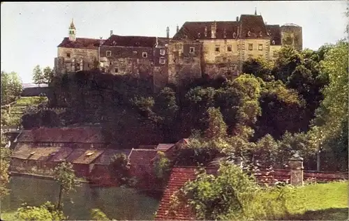 Ak Raabs an der Thaya in Niederösterreich, Burg