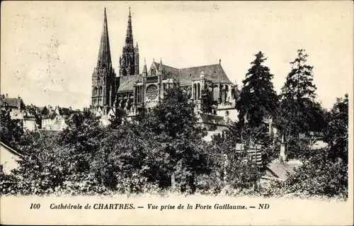Ak Chartres-Eure et Loir, Kathedrale