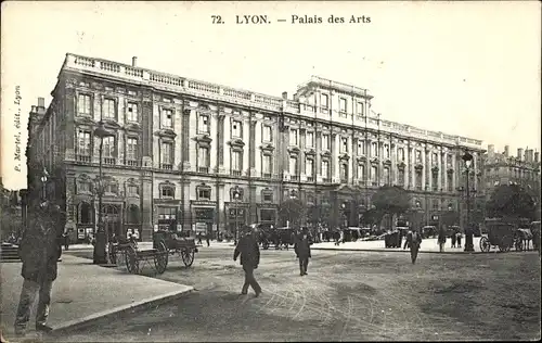 Ak Lyon Rhône, Palast der Künste