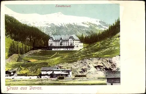 Ak Davos Kanton Graubünden, Sanatorium