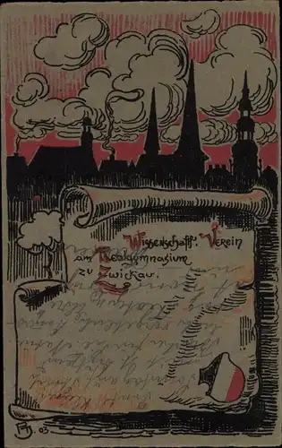 Studentika Ak Zwickau in Sachsen, Wissenschaftlicher Verein am Realgymnasium