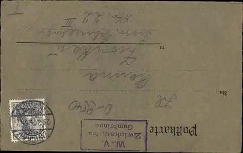 Studentika Ak Zwickau in Sachsen, Wissenschaftlicher Verein am Realgymnasium