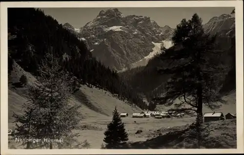 Ak Nenzing Vorarlberg, Nenzinger Himmel